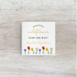 Kleine wilde Baby shower Servet