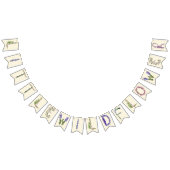 Kleine wilde Baby shower Vlaggetjes (Alle)