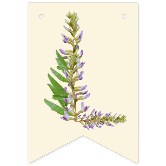 Kleine wilde Baby shower Vlaggetjes (Eerste vlag)