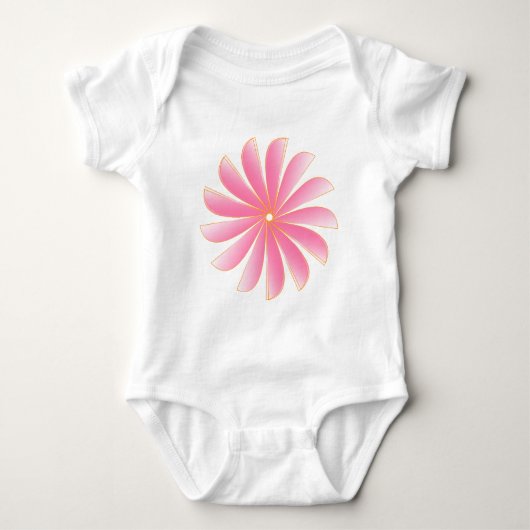 Kleine Wilde Bloem, Baby Body Romper (Voorkant)