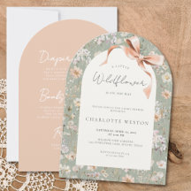 Kleine Wilde Bloem Boog Alles In Eén Baby Shower