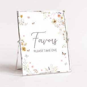Kleine Wilde Bloem Botanische Lente Favorieten Poster
