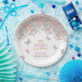 Kleine wilde bloem is in bloei baby shower #2 papieren bordje (Feest)