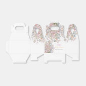 Kleine wilde bloem is in bloei bedankdoosjes (Uitgevouwen)