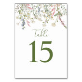 Kleine wilde bloem is onderweg naar Kaarten (Voorkant)