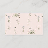 Kleine wilde bloem | Kaart Boekaanvraag (Achterkant)