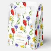 Kleine wilde bloem Kinderen Birthday Bedankdoosjes (Geopend)