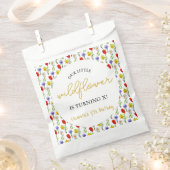 Kleine wilde bloem Kinderen Birthday Bedankzakje (Geknipt)