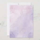 Kleine Wilde Bloem Komt Onderweg Baby Shower Kaart (Achterkant)