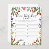 Kleine wilde bloem onderweg Herfst naam dat lied (Voorkant / Achterkant)