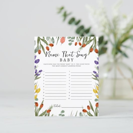 Kleine wilde bloem onderweg Herfst naam dat lied (Staand voorkant)