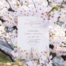 Kleine Wilde Bloem Pastel Lente Baby Shower