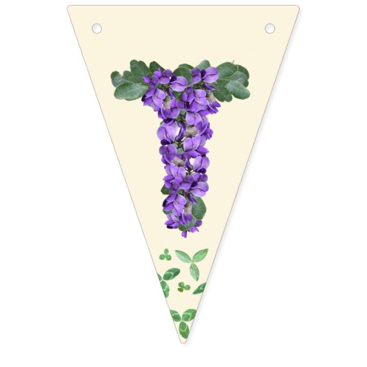 Kleine wilde bloem vlaggetjes (Derde vlag)