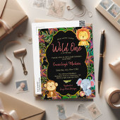 Kleine wilde één Oerwoud Briefkaart