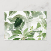 Kleine wilde een safari Baby shower Luier Raffle Informatiekaartje (Achterkant)