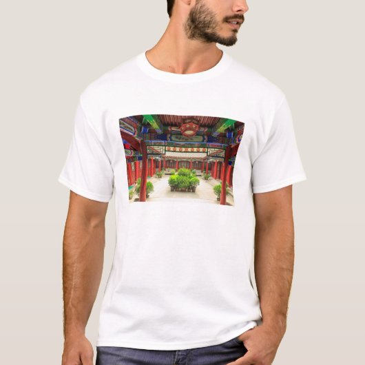 Kleine Wilde Ganzen Tempel, China T-shirt (Voorkant)