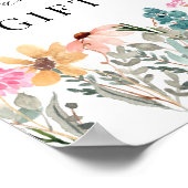 Kleine Wilde Kaarten en cadeautjes Poster (Hoek)