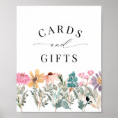 Kleine Wilde Kaarten en cadeautjes Poster (Voorkant)