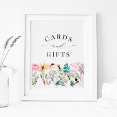 Kleine Wilde Kaarten en cadeautjes Poster