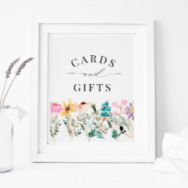 Kleine Wilde Kaarten en cadeautjes Poster