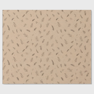 Kleine Wilde Kruiden Kraft Eco Botanische Inpakpap Cadeaupapier