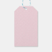 Kleine Wilde Pink Polka Dot Cadeaulabel (Achterkant)