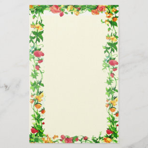 Kleine Wilde Rozen Vintage stijl Briefpapier
