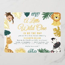 kleine wilde safari bos baby shower