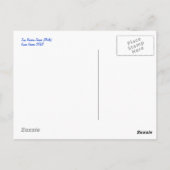 Kleine Willekeurige vormen Multi-Briefkaart Briefkaart (Achterkant)