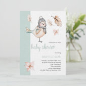 Kleine wintermest met pom-poomPet Kaart (Staand voorkant)