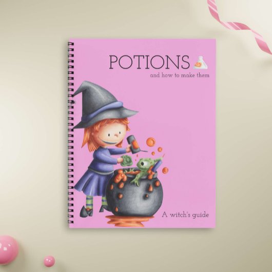 Kleine Witch Guide to Potions Recipe Notitieboek