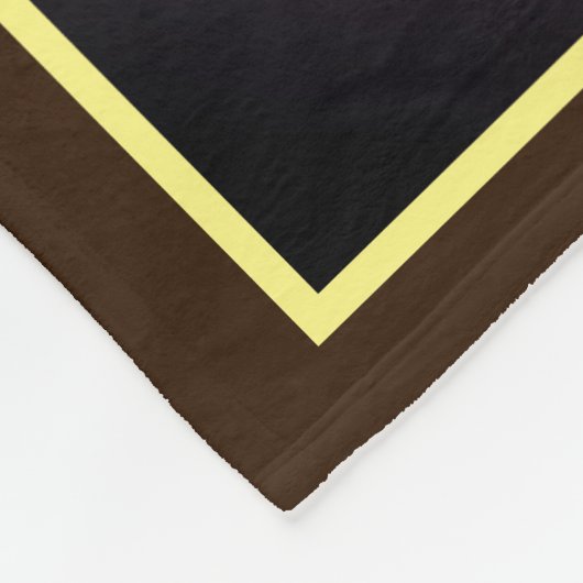 Kleine witte bloem Abstract, speciaal aangepast Fleece Deken (Hoek)