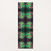 Kleine witte bloem Sluit Abstract op Yogamat (Voorkant)