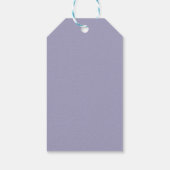 kleine witte bloemblaadjes  cadeaulabel (Achterkant)