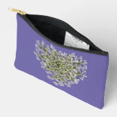 kleine witte bloemblaadjes etui (Open)