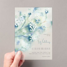 Kleine witte bloemen bruiloft