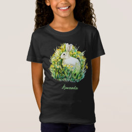 Kleine witte bloesem t-shirt