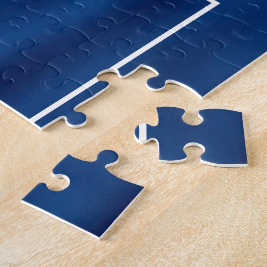 Kleine witte eend in rimpelwater legpuzzel (Zijkant)