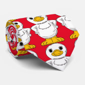 Kleine witte opleggers met Thunder_Cove Stropdas (Opgerold)