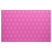 Kleine witte stippen op diva roze stof (Yard (91,4 cm))