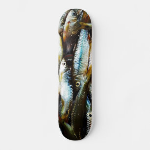 Kleine witte vis #2 skateboard