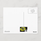 Kleine witte Wilde Bloem Coördinerende Punten Briefkaart (Achterkant)