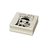 kleine wittekaart rubberstempel (Stempel)