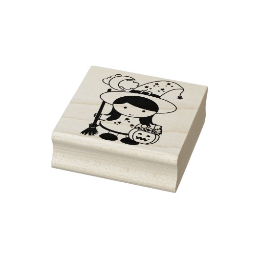 kleine wittekaart rubberstempel (Stempel)