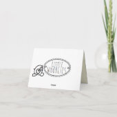 kleine wobblies Sorry Kaart (Achterkant)