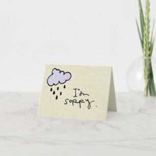 kleine wobblikken Het spijt me Kaart