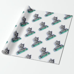 Kleine wolf cadeaupapier
