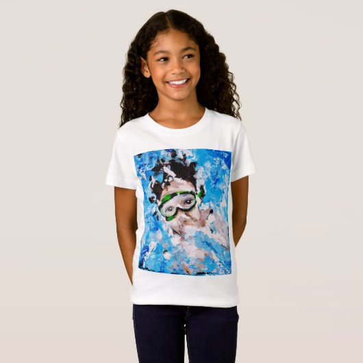 Kleine wolf t-shirt (Voorkant volledig)