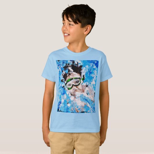 Kleine wolf t-shirt (Voorkant volledig)