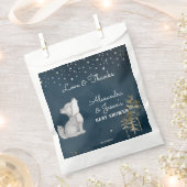 Kleine wolf thema baby shower gunst cadeau bedankzakje (Geknipt)